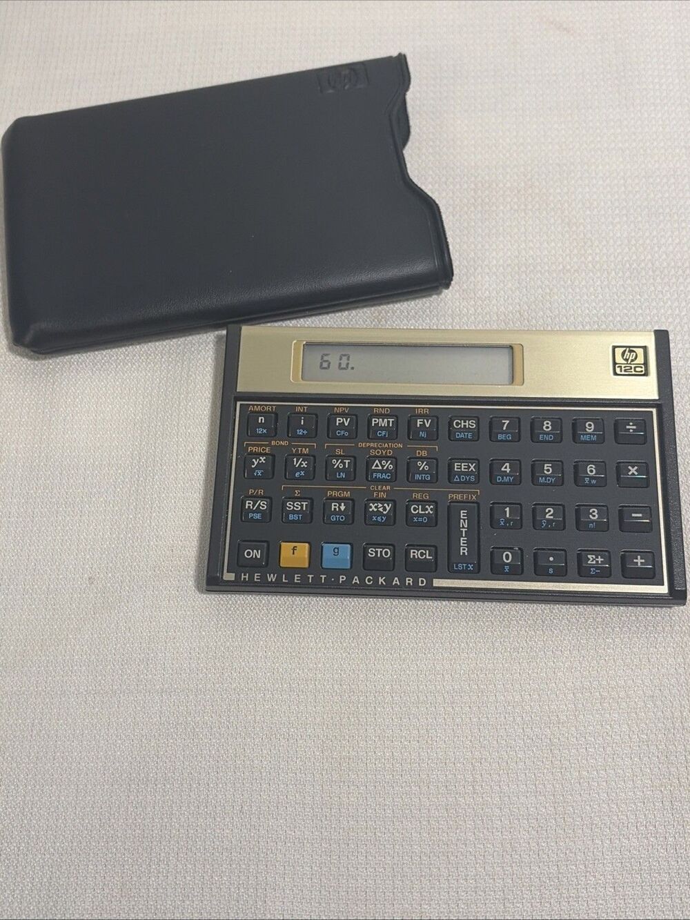 Vintage Hewlett-Packard HP-11C Scientific Programmable Calculator With Case